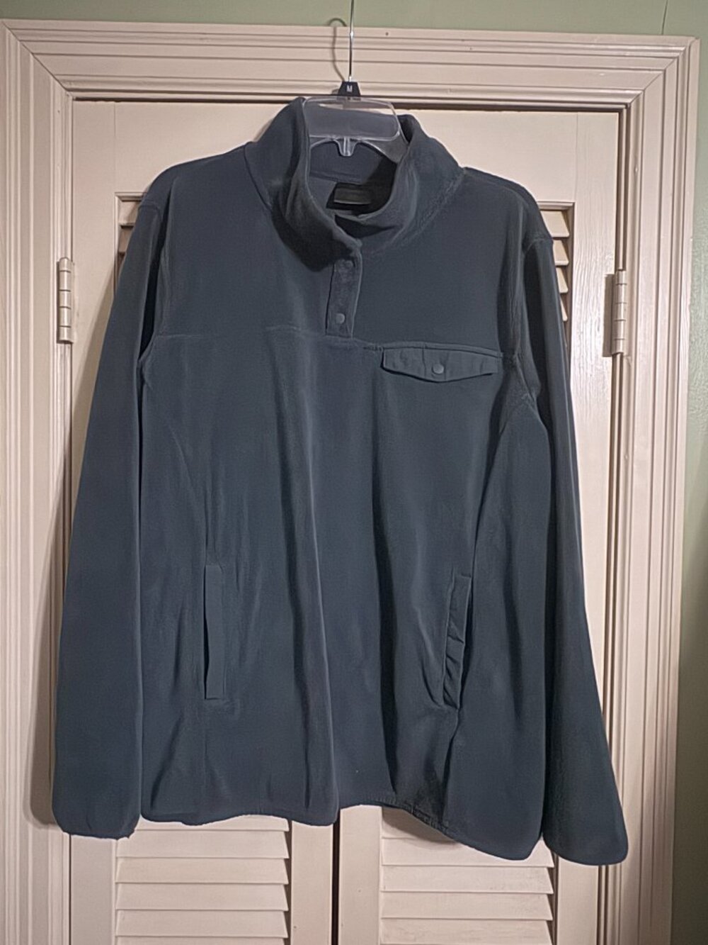 Women's Large 32 Degrees Heat Midweight Snap Artic Fleece Pullover
